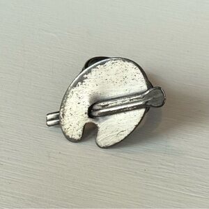 Vintage Pewter Artist Palette Ring